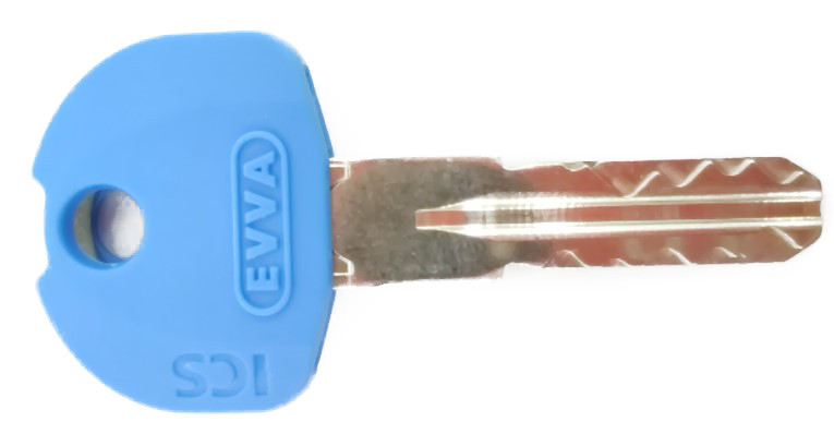 Декоративна накладка на ключ Evva ICS (Австрія) Блакитний