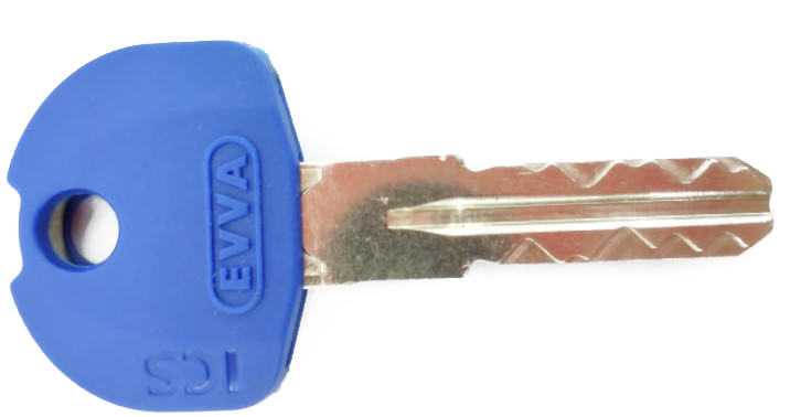 Декоративна накладка на ключ Evva ICS (Австрія) Синій