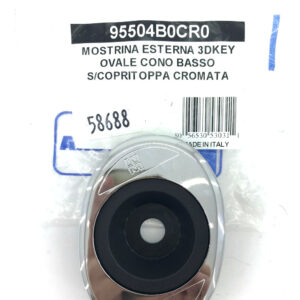 Дверна накладка на замок Mottura 3D KEY 95504B0CR хром
