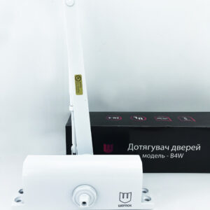 Дотягувач дверний Шерлок B4W білий (Китай)
