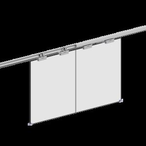 Комплект синхронного механізму VALCOMP Symetric для систем Herkules Glass (Польща)