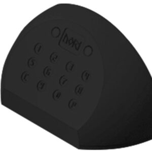 Замок кодовий DORI 4 BLACK 30-70мм горизонтальний