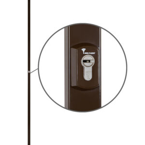 Замок накладний MUL-T-LOCK 2-WAY DIN G512 3000mm коричневий (Ізраїль)