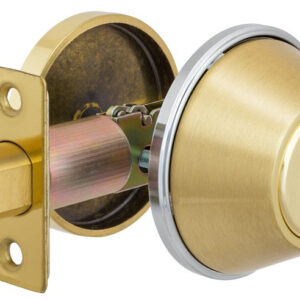 Замок врізний MUL-T-LOCK 1-WAY DEAD BOLT DBM ClassicPro 3KEY латунь (Ізраїль)