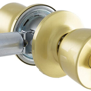 Замок врізний TESA KNOBSET 3500U0 3KEY з ручками TULIP латунь матова (Іспанія)