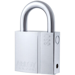 Навісний замок ABLOY PL330 SENTRY BA66EE 2KEY 25 мм 8 мм хром (Фінляндія)