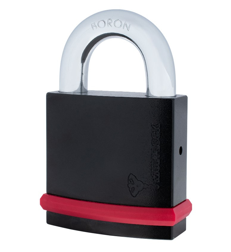 Навісний замок MUL-T-LOCK NE12L INTERACTIVE+ 223S+ M/S 25мм 12мм чорний (Ізраїль)