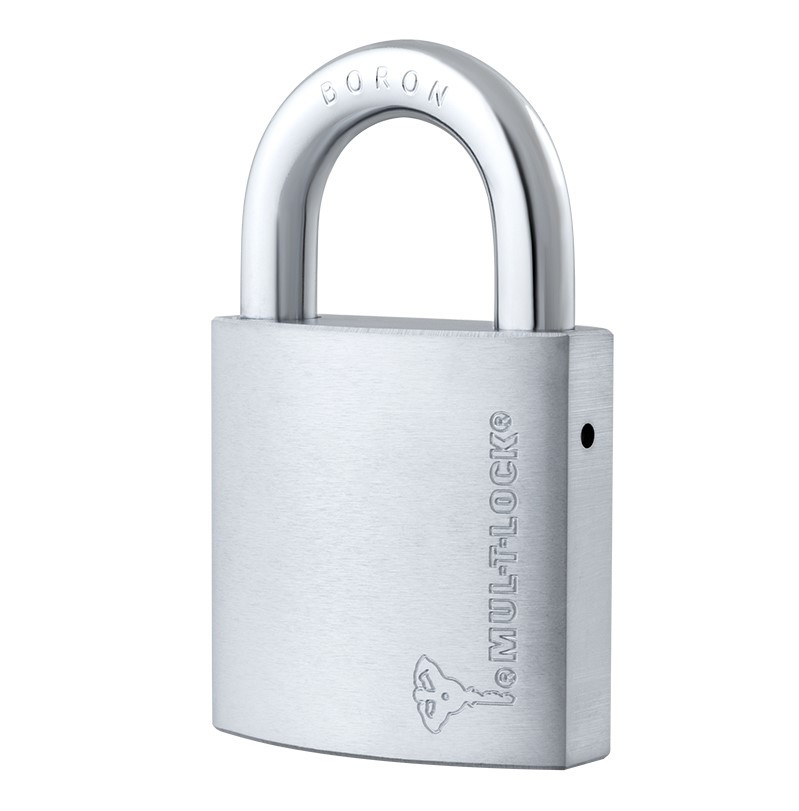 Навісний замок MUL-T-LOCK G55 INTEGRATOR 376P 2KEY 27мм 10мм сатин хром (Ізраїль)