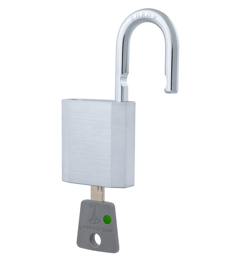Замок навісний MUL-T-LOCK G47 INTEGRATOR 376P 2KEY 26.5 мм 8мм сатин хром (Ізраїль)