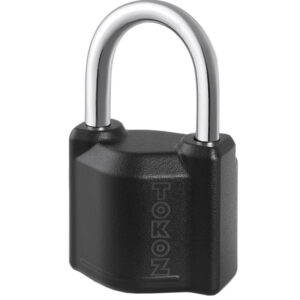Замок навісний TOKOZ OMEGA 50 3KEY TKTECH 50мм 8мм чорний (Чехія)