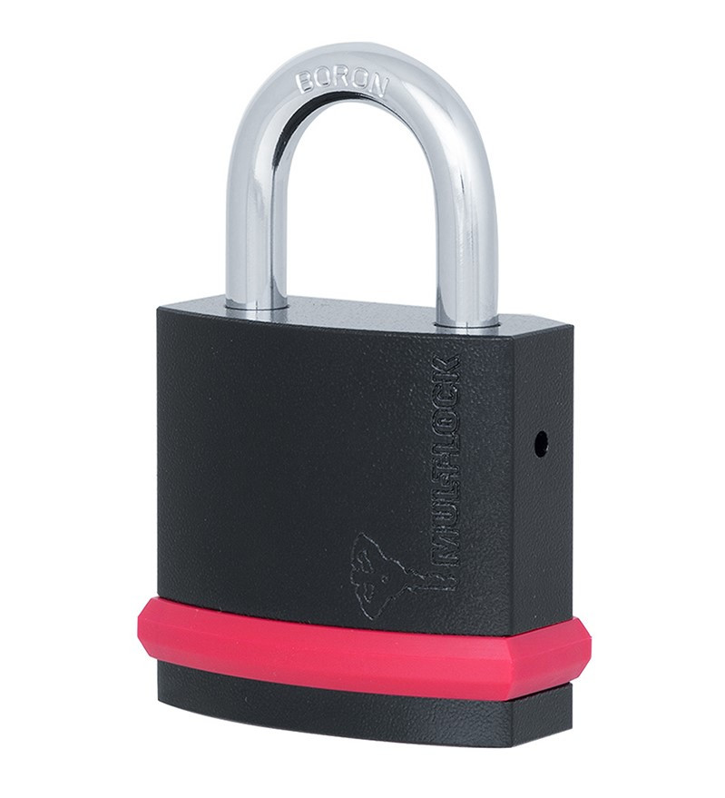 Навісний замок MUL-T-LOCK NE8G CLASSIC 064 3KEY 27мм 8мм чорний (Ізраїль)