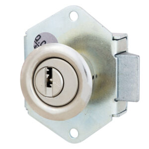 Меблевий замок MUL-T-LOCK DRAWER LATCH Heavy Duty 22мм 21,5 мм CLASSIC 3KEY 064 нікель сатин (Ізраїль)