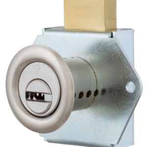 Замок для меблів MUL-T-LOCK DRAWER DEAD 22мм 21,5 мм CLASSIC 3KEY 064 PB нікель сатин (Ізраїль)