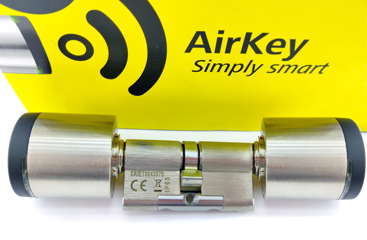 Циліндр Evva AirKey/Airkey нікель (Австрія) 122 мм 56х66