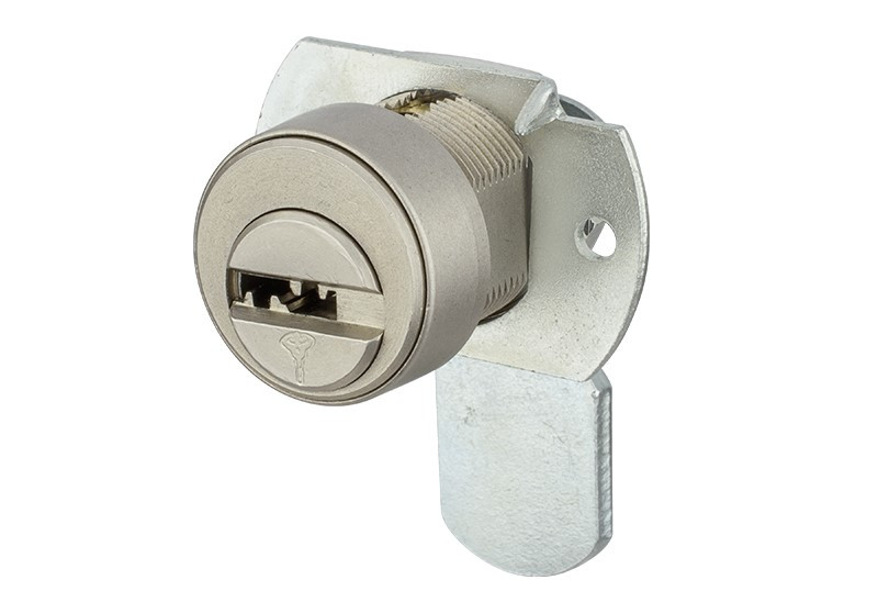 Замок для шаф MUL-T-LOCK CAM19 19мм 22,2 мм NR CLASSIC 3KEY 064 UNIV нікель сатин (Ізраїль)
