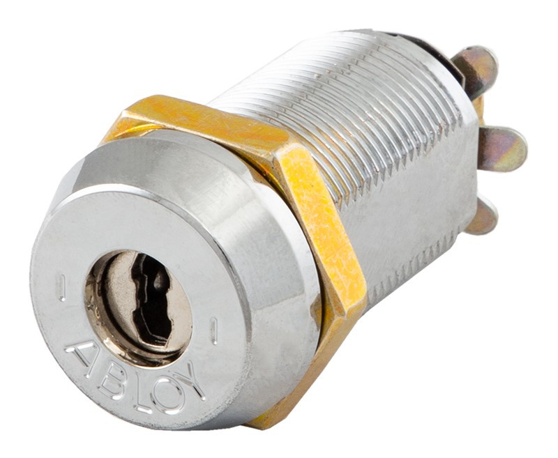 Замок для шаф ABLOY CL106 19мм 28,5 мм PROTEC2 2KEY PR2T TA77ZZ правий хром полірований (Фінляндія)