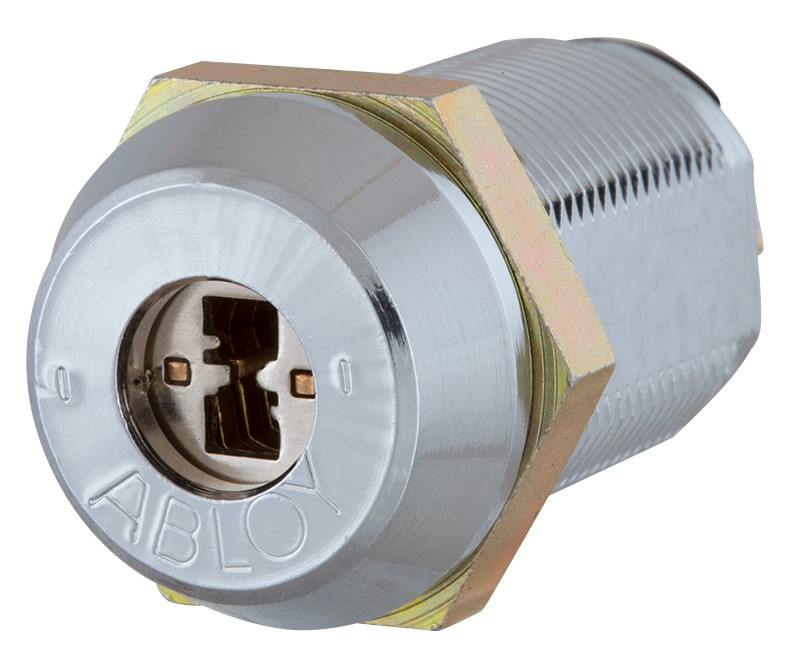 Замок для шаф ABLOY CL106 19мм 28,5 мм SENTRY 2KEY STR B BA66EE правий хром полірований (Фінляндія)