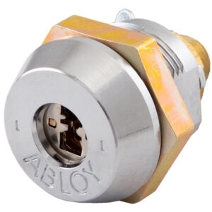 Замок для шаф ABLOY CL109 19мм 14,5 мм SENTRY 2KEY STR B BA66EE правий хром полірований (Фінляндія)