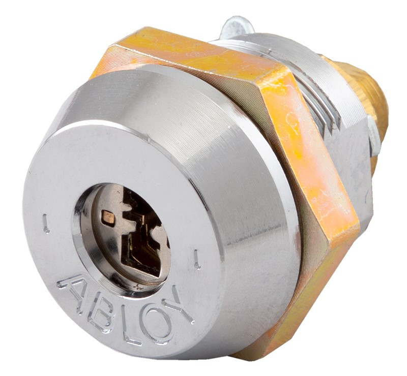Замок для шаф ABLOY CL109 19мм 14,5 мм SENTRY 2KEY STR B BA66EE правий хром полірований (Фінляндія)