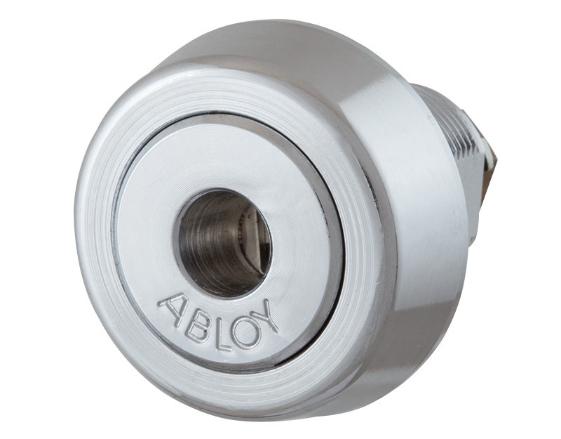 Замок для обладнання ABLOY CL110 35мм 24,0 мм SENTRY 2KEY STR B BA6 правий хром полірований (Фінляндія)