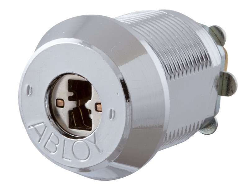 Замок для обладнання ABLOY CL200 19мм 18,5 мм SENTRY 2KEY STR B BB66EE лівий хром полірований (Фінляндія)