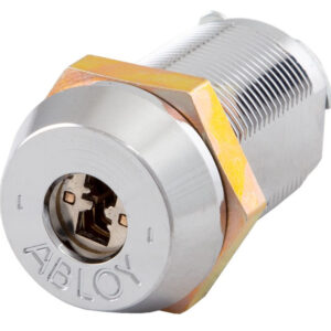 Замок для обладнання ABLOY CL202 19мм 44мм SENTRY 2KEY STR B BA66EE правий хром полірований (Фінляндія)