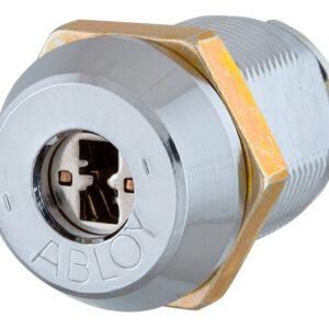 Замок для обладнання ABLOY CL203 19мм 22,5 мм SENTRY 2KEY STR B BA66EE правий хром полірований (Фінляндія)