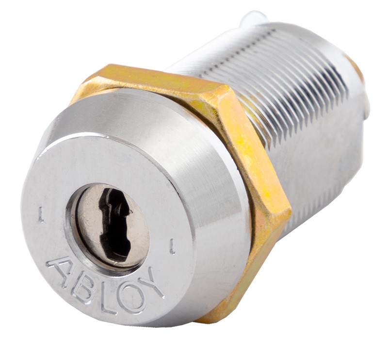 Замок для обладнання ABLOY CL103 19мм 28,5 мм PROTEC2 2KEY PR2 T TA77ZZ правий хром полірований (Фінляндія)