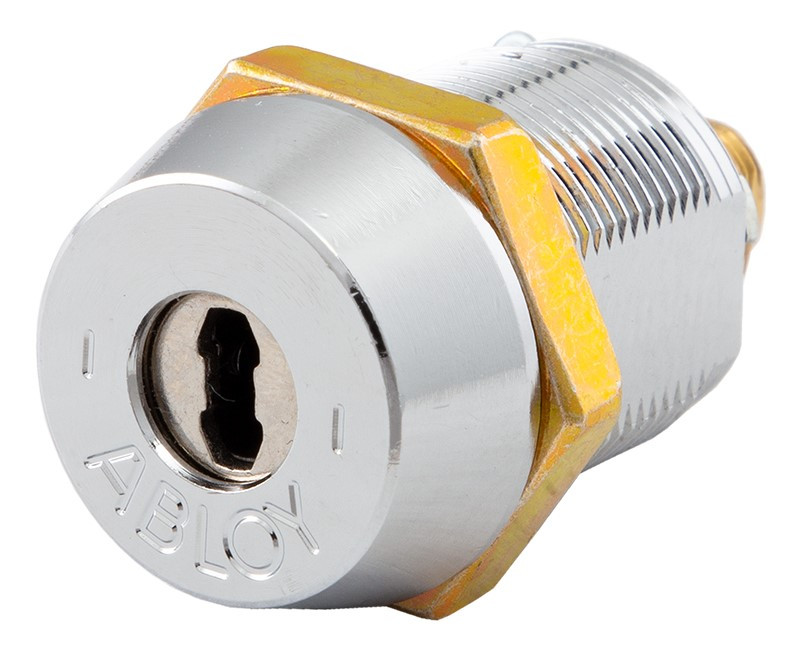 Замок для шаф ABLOY CL100 19мм 22,5 мм PROTEC2 2KEY PR2 T TA77ZZ правий хром полірований (Фінляндія)