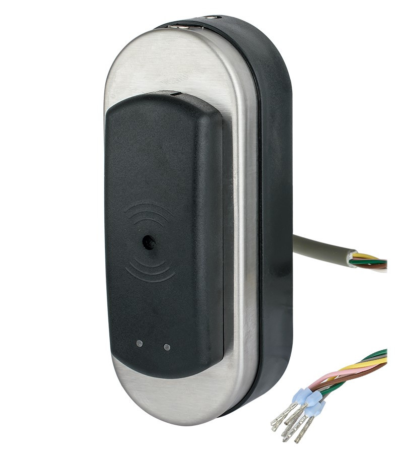 Зчитувач карт TESA SPY DESIGN V3 ISO 15693 FLEXSPACE матова нерж. сталь (Іспанія)