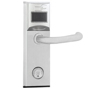 Готельний замок JWM F1-E-PP U-handle MIFARE ADEL Euro-A 38-55 мм лівий нерж. сталь (Китай)