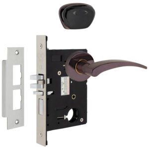 Готельний замок JWM F8-RR G-handle MIFARE 38-55 мм лівий латунь (Китай)