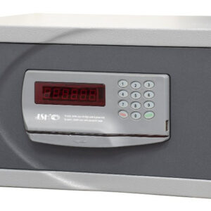 Готельний Сейф JSH S 802 D з розеткою 220В сірий (Ізраїль)