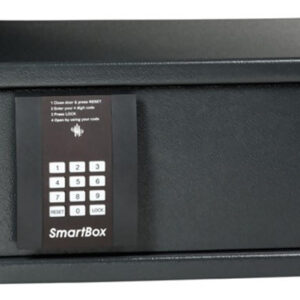 Сейф для готелю MINIBAR SYSTEMS SmartBox Serie 2 Laptop 20 чорний (Швейцарія)