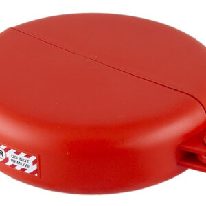 Блокатор вентилів і засувок E-SQUARE 127мм-165мм червоний (Індія)