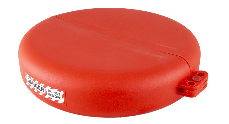 Блокатор вентилів і засувок E-SQUARE 165мм–254мм червоний (Індія)