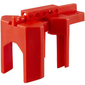 Блокатор E-SQUARE кульового вентиля накладний 12,5-31 мм червоний (Індія)