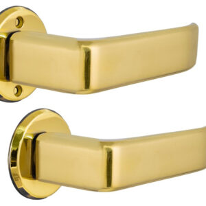 Дверна ручка Abloy Consul 110/007 FIN 40-60мм латунь полірована (Фінляндія)