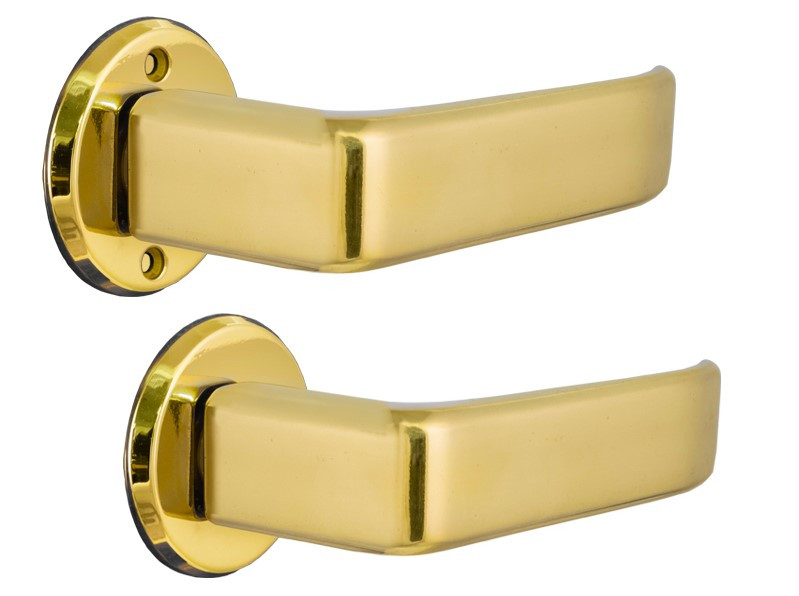 Дверна ручка Abloy Consul 110/007 FIN 40-60мм латунь полірована (Фінляндія)