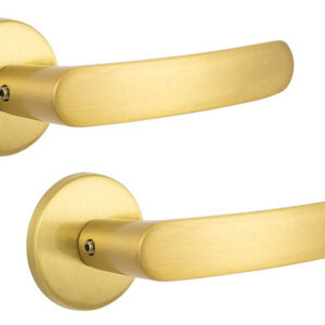 Ручка на двері Abloy Polar 6/002 DIN 40-50мм латунь матова (Фінляндія)