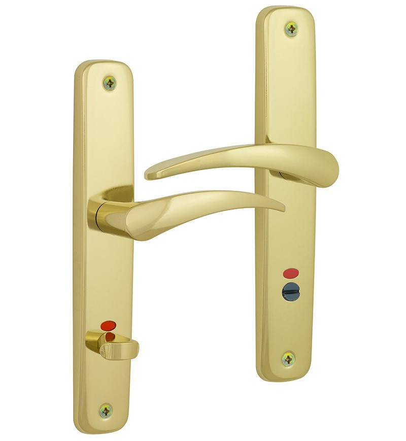 Фурнітура інтер'єрна Abloy 18/011 WC 72мм 34-54мм (шток 5 мм) золотистий (Фінляндія)