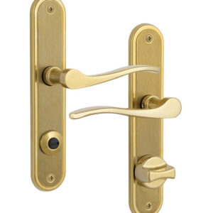 Фурнітура для дверей Rostex Elegant 72мм WC 40-45мм титан (Чехія)