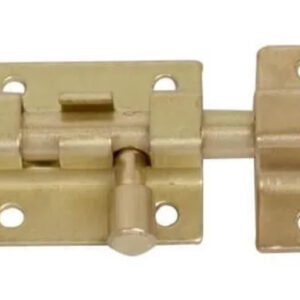 Шпінгалет накладний BRUNO 3-30 полірована латунь