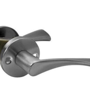 Ручка Bravo мат нікель ф/з + защелка BRUNO 6-50 бихром