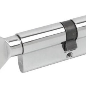 Циліндр "ВRUNO" 50/40мм Z лаз 90мм 5 кл повор. хром