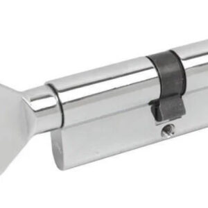 Циліндр "ВRUNO" 45/45 мм Z англ. 90мм 5кл повор. хром