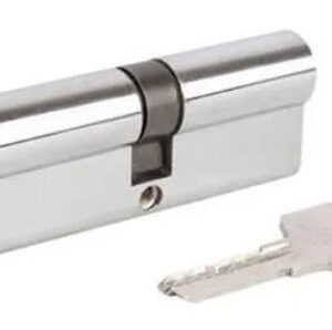 Циліндр "ВRUNO" 40/40мм Z лаз 80мм 5 кл хром