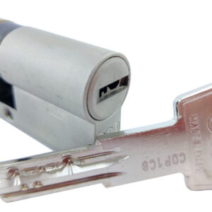 Циліндр AGB SCUDO 5000 (20x20) 40 мм ключ/ключ матовий хром