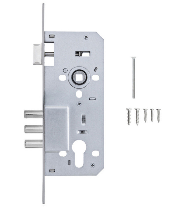 Замок врізний Mul-T-Lock 1-WAY DIN 2800-3 нікель (Ізраїль)