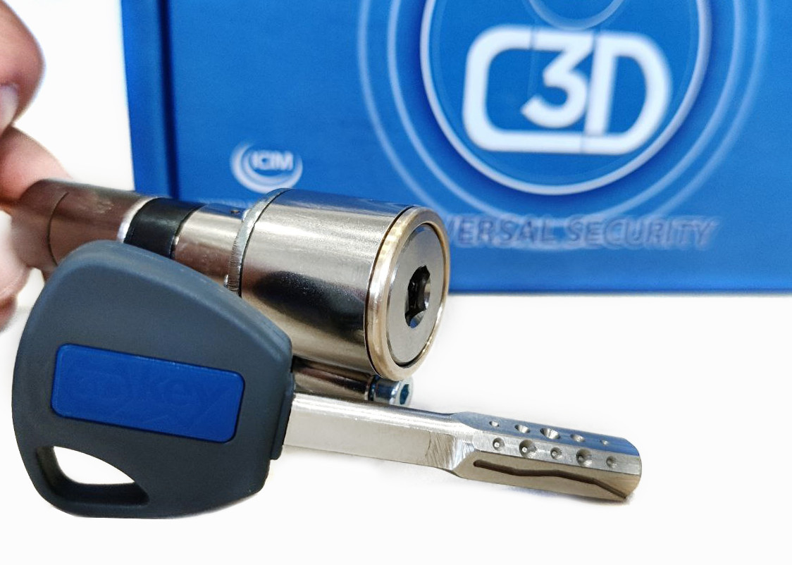 Циліндр Mottura Champions 3Dkey 61/31 ключ/шток 5кл (Італія)